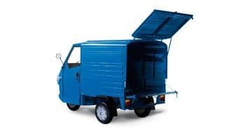 Piaggio Ape 50 box petrol, colours: white