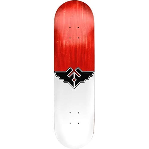 Wings V1 Skateboard Deck Red 8.0"