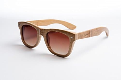 Silvano Sunglasses Bamboo Wood/Tan