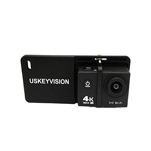 Action Camera Adapter for Phone Gimbal Stabilizer Compatible for Hohem iSteady Mobile,ZHIYUN Smooth 4, for DJI OSMO 2 EVO Smove Freevision Moza Feiyu Gimbal (UV Plate, Adapter Only)