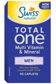 Total One Men Multi Vitamin & Mineral, 90 caplets