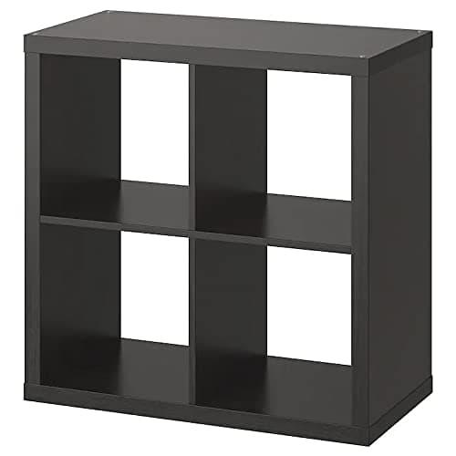 IkeaKALLAX Shelf, 77x77 cm (black-brown)