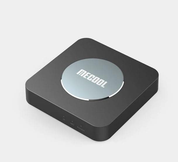 MECOOL KM2 Plus Smart Box Android TV 11 Streaming Media Player, 4K Ultra HD Streaming Device con Google Voice Assistant, Netflix Prime Video integrado, WiFi 5 con Bluetooth 5.0