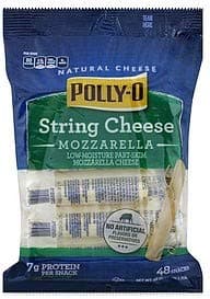 String Cheese Mozzarella Low-Moisture Part Skim Cheese 48 stick