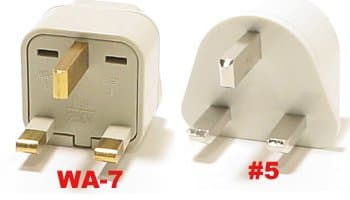Regvolt ANGUILLA PLUG ADAPTERS WA-7 & #5