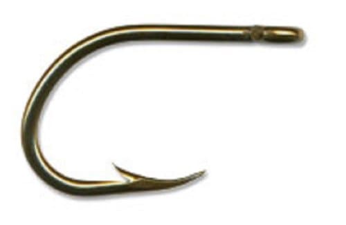 Mustad Classic O'Shaughnessy Live Bait Hook with 3 Extra Strong Point Bent In (Pack of 5)