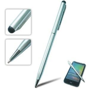 pm0601X2 First2savvv silver silver multi functional stylus pen for iphone 5