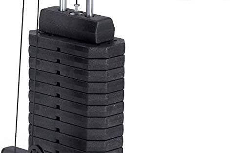 Body Tech PVC Weight Stack Spare Plates for Gym Machines. (5Kg Each) (80)