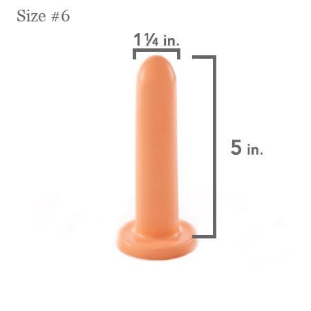 Soul Source Silicone Dilators (Size 6: 1 1/4" x 5")