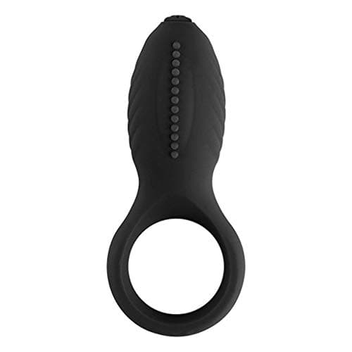 Men's Vi-Bra-Tion Silicone Lock Delay Ring