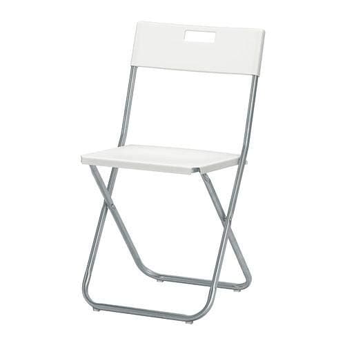 IKEA Folding Chair, White (1)