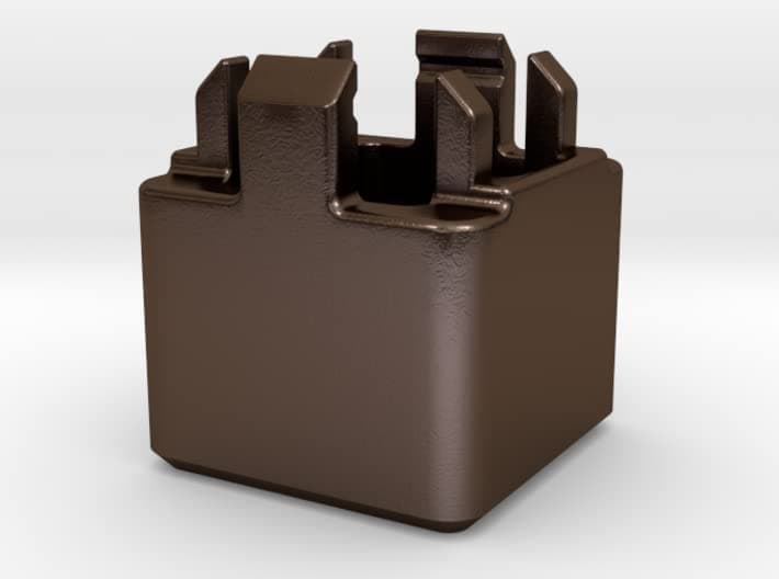 shapeways Switch Opener, Polished Bronze Steel