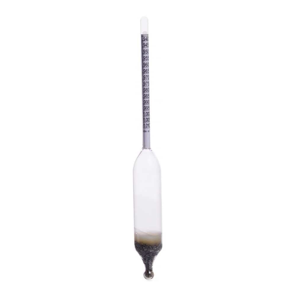 Kimble Chase 52112-0909 Short Form Precision Specific Gravity Hydrometer, Graduated from 0.880 Degree-0.950 Degree SG