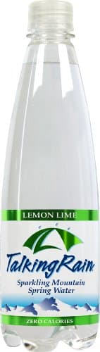 TalkingRain Sparkling Essence, Lemon Lime, 16.9-Ounce Bottles (Pack of 24)