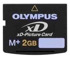Olympus FE-115 Digital Camera Memory Card 2GB xD-Picture Card (M+ Type)