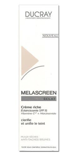 Ducray Melascreen Eclat Lightening Rich Cream SPF15 40ml