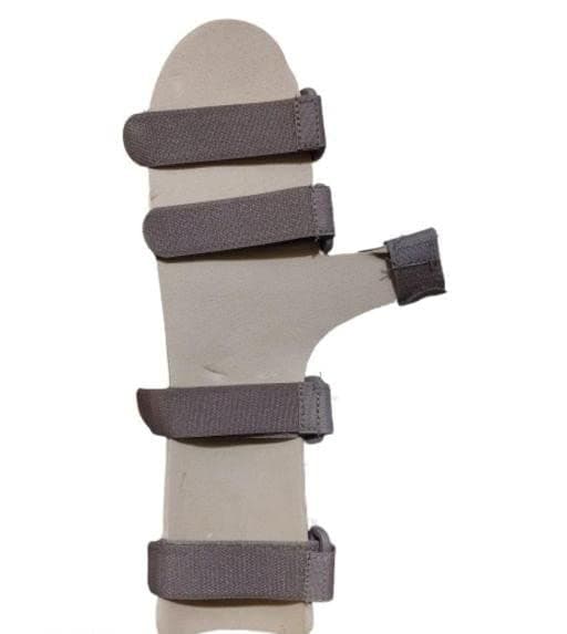 Sthetic hand Splint palm support, Static support elbow support Hand Support For Adult (For Kids Small Left Hand)