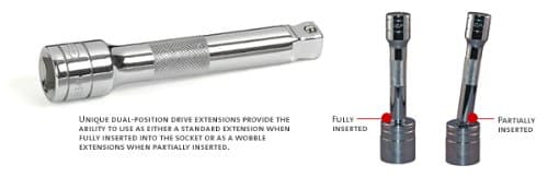 3/8in. Drive 6in. Wobble Socket Extension
