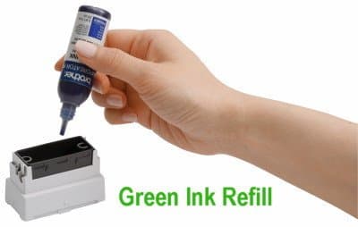 Ink Refill for StampCreator - Rubber Stamp Ink Refill (Green)