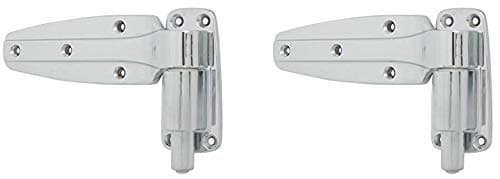 1248 Spring Assisted Hinge, Pack of 2, Flush Offset, 11248000004