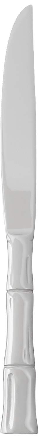 Royal Pacific 18/10 Stainless Steel Flatware Solid Handle Steak Knife, Set of 12,Silver