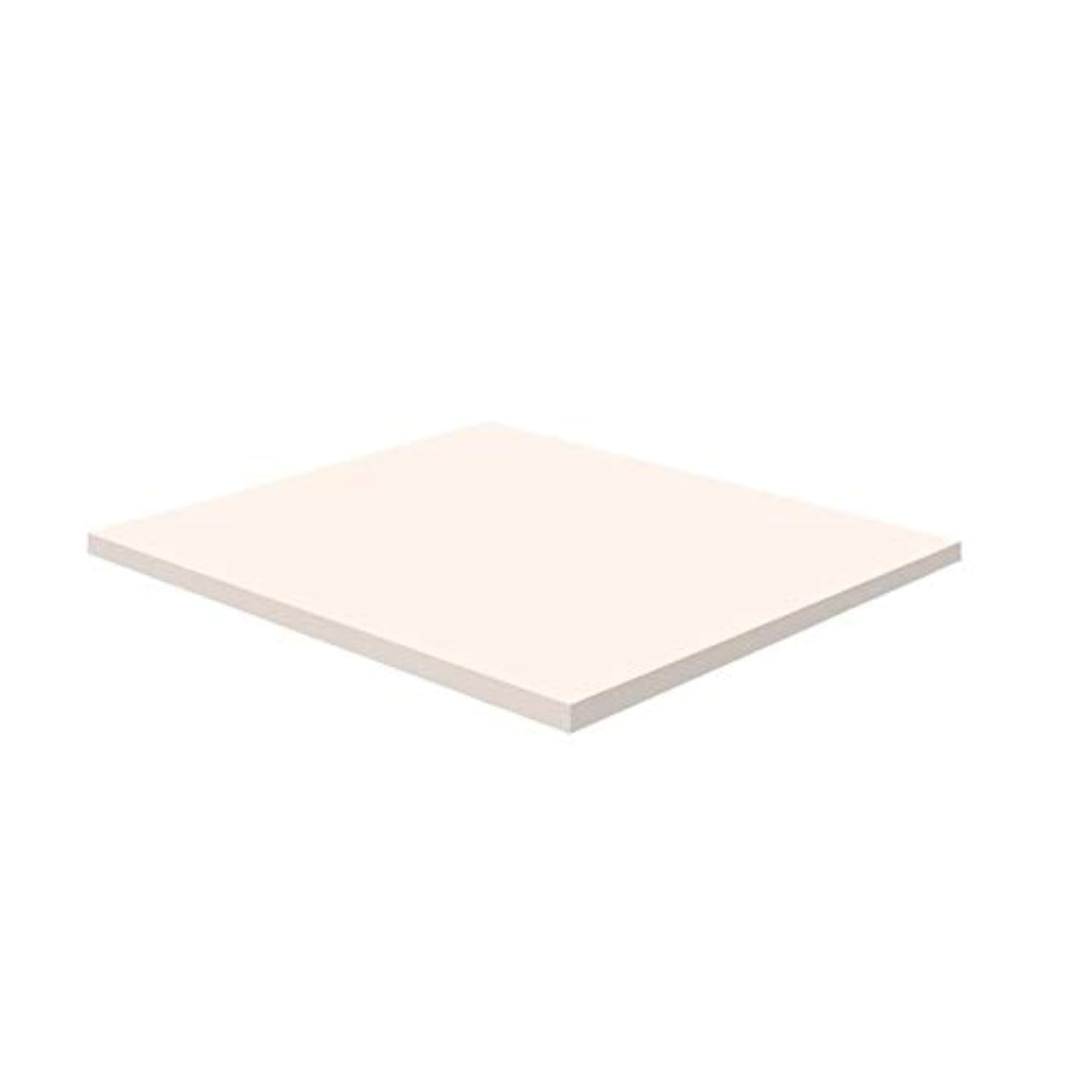Dream Solutions USA Upholstery Visco Memory Foam Square Sheet- 1/2"Hx27W"x27L" - 3.5 lb High Density- Luxury Quality for Sofa, Chair Cushions, Pillows, May Relieve Backaches & Bed Sores