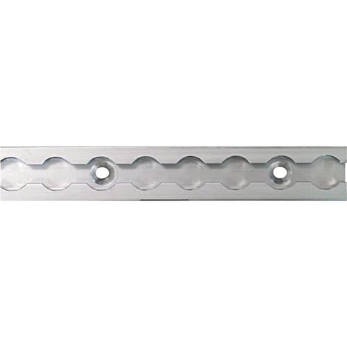 Boxer Aluminum L-Track Pro Tracks - 2-Pack, 2ft.L x 1.375 Inch W, 2,200-Lb. Breaking Strength, Silver, Model 31016