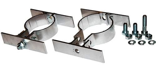 Double Sided Aluminum Sign Mounting Bracket for 2 3/8" Poles