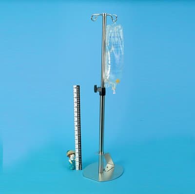 MedValue Table-Top IV Pole, 2-Hook