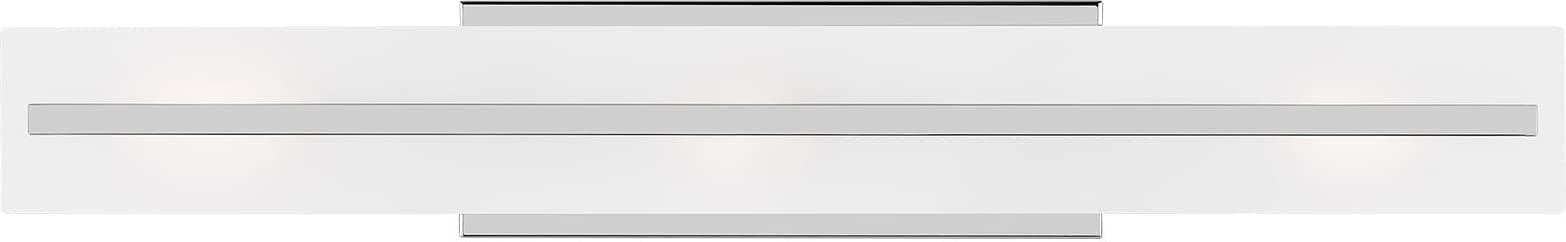 Generation Lighting 4654303-05 Dex Vanity, 3-Light 180 Total Watts, Chrome