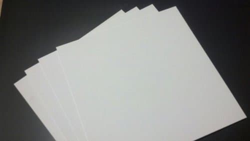 Kydex Plastic Sheet White 24" X 48" X .028"