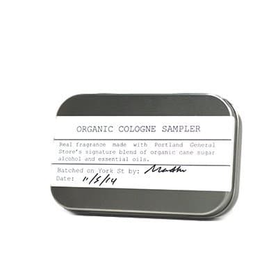 Pgs Cologne 5 Scent Sampler - Vegan and Organic