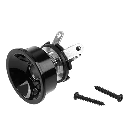 YooSz Electrosocket Jack Plate and Socket Assembly fit for Telecaster Gear Electric Guitar