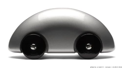Streamliner Classic Car Color: Silver
