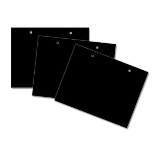 Trophy 9401 Flip Folder Replacement Windows – 10 Pack Clear Plastic Sheets for Marching Band Music Flip Folders – Compatible with Trophy 9400 – Durable, Easy-to-Insert Music Holder Pages