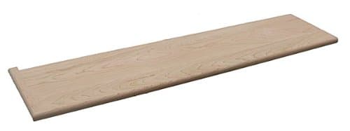 Left Return 1" X 10 1/2" X 42" Tread Hard Maple