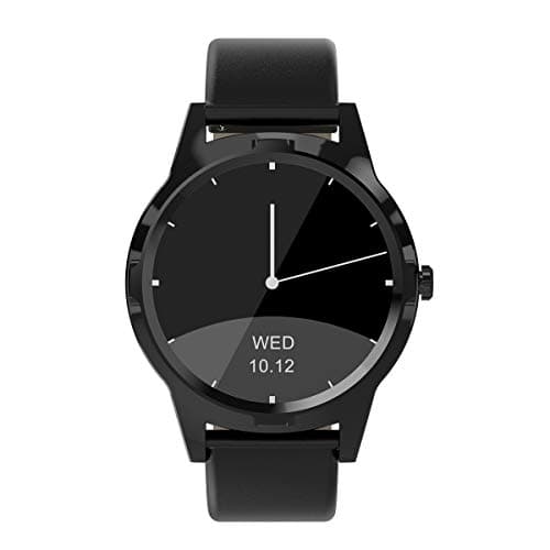 Smart Watch for Android Phones Iphone Compatible,Luckw Bluetooth Smartwatch Touchscreen for Men/Women, Fitness Tracker with Heart Rate, Activity Tracking, Sleep Monitoring, Long Battery Life,Black