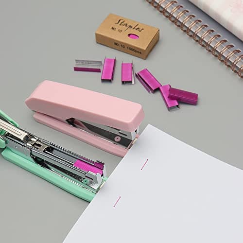 Staples Set - 4 Pack Mini Staples #10, Jam Free, 1000pcs Per Pack