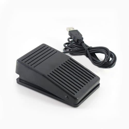 KINGMAS USB Game Foot Control Keyboard Action Switch Pedal HID