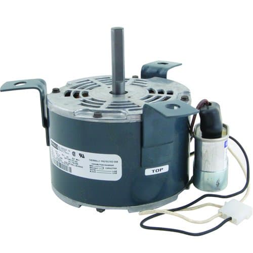 Ventilation Fan Motor 1/2" OD x 2 1/2" long, CW rotation from shaft end 63753-0
