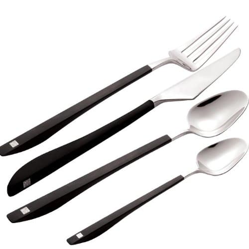 JIA Inc. Calligraphy flatware set - POM, 4 pcs (Dinning Knife, Fork, Spoon & Coffee Spoon)