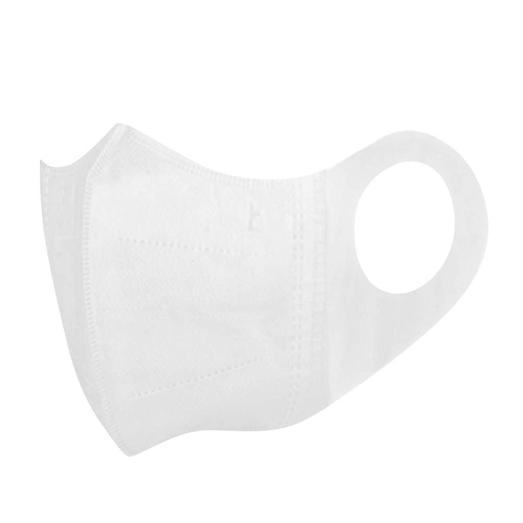 Industrial Disposable Face Masks (White) - 50 Pieces