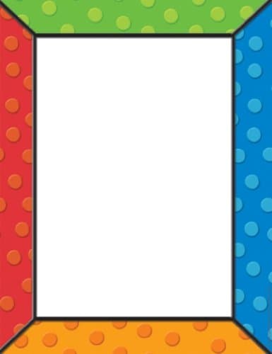 Eureka Computer Paper, Polka Dots, Package of 50 Sheets (812126)