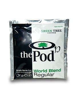 The POD, 1-Cup Coffee Pods - World Blend (Regular) 54 Pods