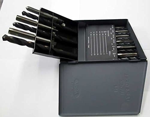 18 Pcs. Standard Tool 6-32 to 1/2-13 Hand Taps & USA S/O Matching Drills Set