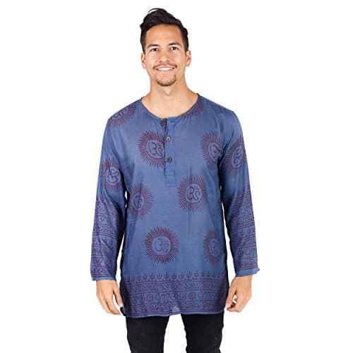 uinisex om mantra indian kurtaTop