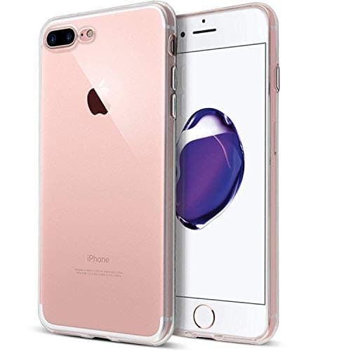for Phone 8 Plus case Phone 7 Plus case, RVZHI 5.5 Inch Heavy Duty Protection Cover Drop Protection Case Shock Reduction-Protect Your Phone - Clear010