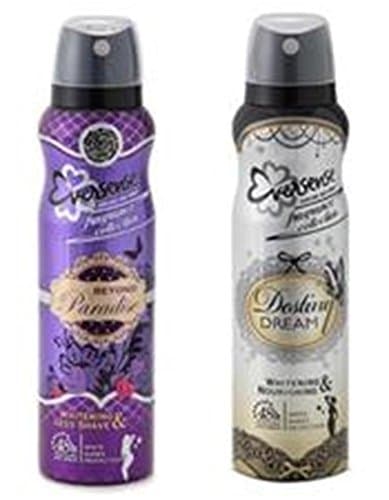 Pack of 2, Eversense Deo Spray 150 Ml. Violet+eversense Deo Spray 150 Ml. White
