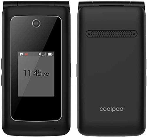 Coolpad Snap 3311A Unlocked Android 4G LTE Clamshell Flip Phone (Phone) - Not Compatible with T-mobile