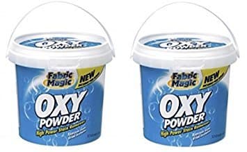 2 x Fabric Magic OXY Powder High Power Stain Remover Powder - 500g With Scoop
